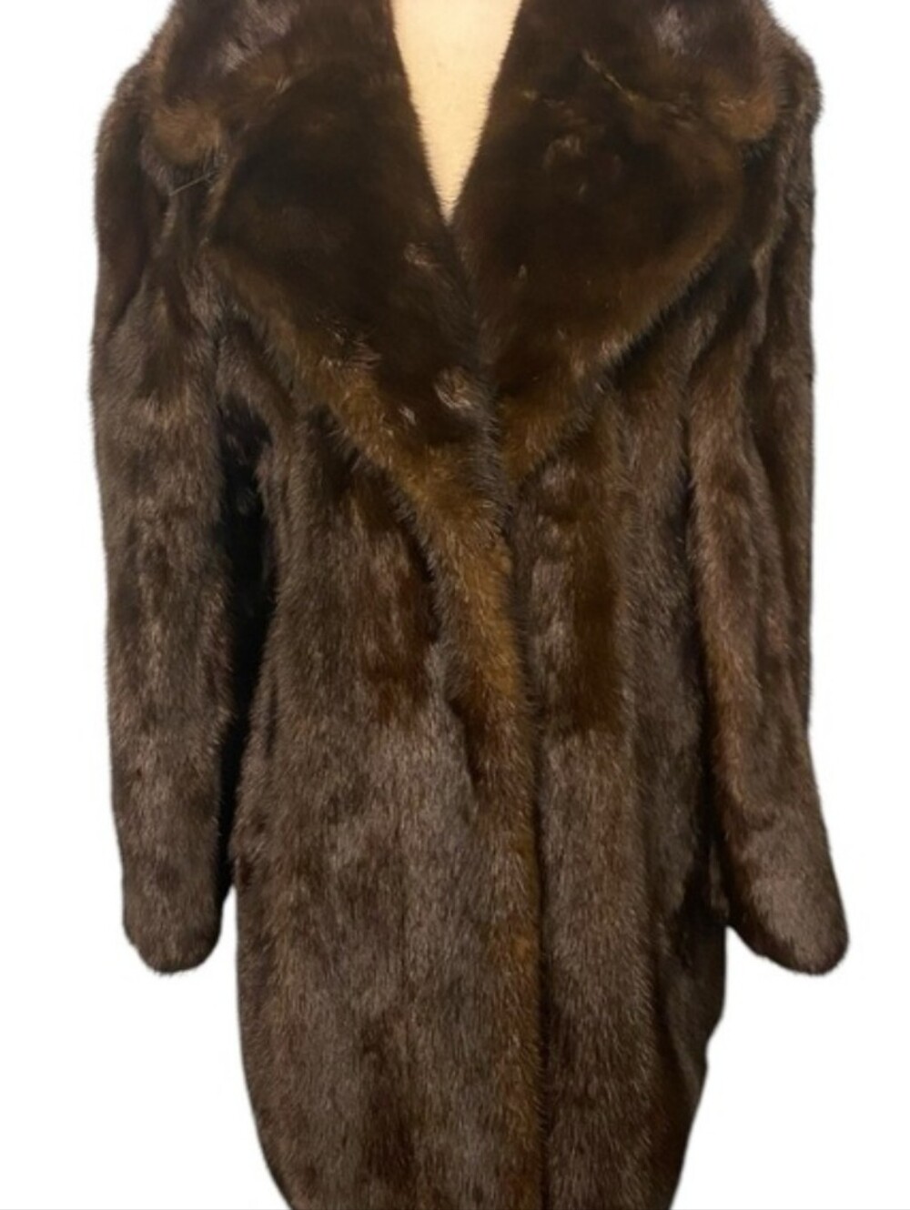 Real Mink Coat Vintage 1970s